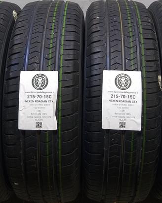 4 GOMME 215 70 15C NEXEN A63869