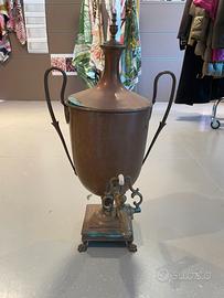 Antico Samovar in Rame e Ottone - Metà '800