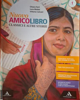 Libro scolastico medie Nuovo Amico 1 9788824773812
