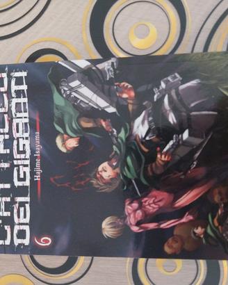 Manga : l attacco dei giganti n°6