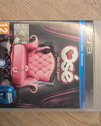 Osé gioco PS3 