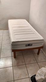 Letto singolo Dorelan legno faggio 