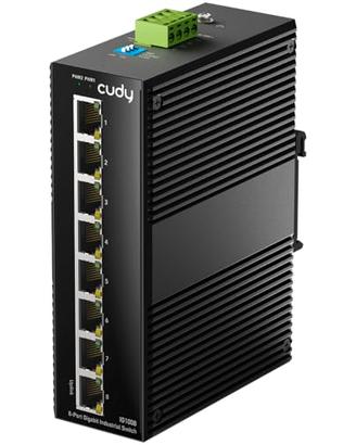 Switch Industriale Gigabit Cudy IG1008S2 8 Porte +