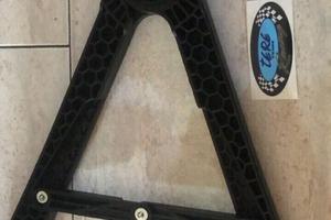 Cavalletto lat. richiudibile per moto cross enduro