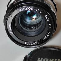 Nikon nikkor H-C  50mm f2 pre 1977