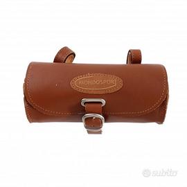 Borsello tubolare portaoggetti marrone Mondosport
