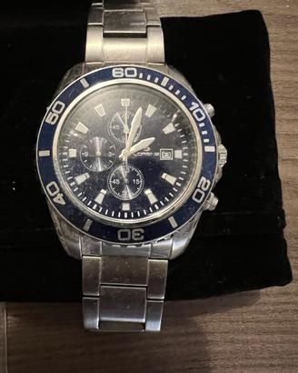 Orologio Cronografo Lorenz Uomo - Ghiera Acciaio