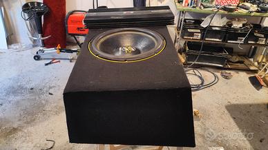 Subwoofer + amplificatore