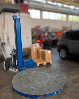 Avvolgipallet semiautomatico tavola rotante