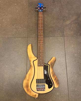 Basso Hofner Shorty Black customizzato