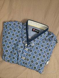 Camicia maniche lunghe con fantasia 7 camicie