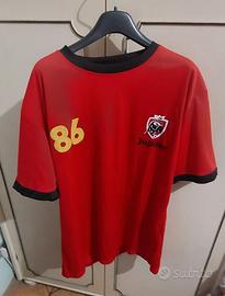 Maglia T-shirt Vintage da Calcio MEXICO 86 Tg. XL