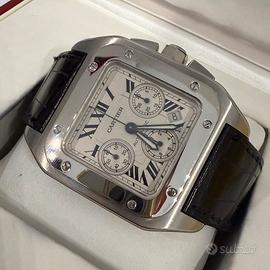 Cartier santos 100 XL chrono ref 2740/W20090X8