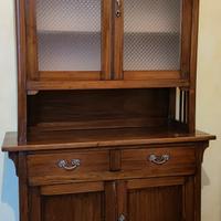 Credenza con vetrina Liberty originale 