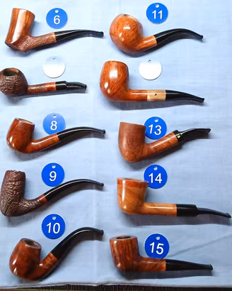 20 PIPE CAMINETTO,ARDOR,PETERSON,SAVINELLI,SON,BJA