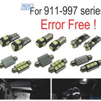 KIT 12 LAMPADE LED INTERNE PER PORSCHE 911 997 CAR