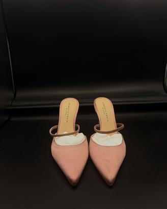 Roberto Festa Slingback Rosa Cipria Tacco Alto