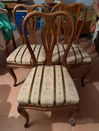Sedie stile chippendale