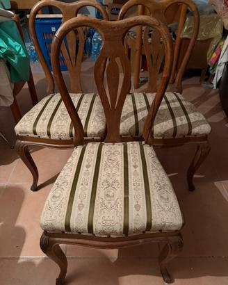 Sedie stile chippendale