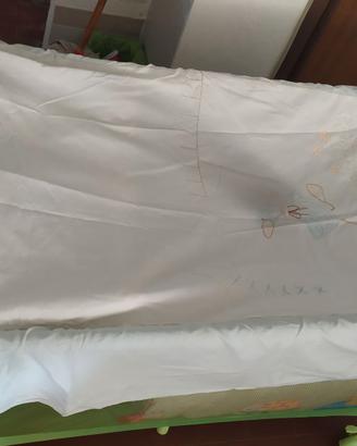 lenzuolo sacco piumino e paracolpi