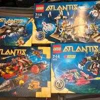 Lego 8079 7984 8061 8058 Atlantis