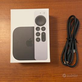 Apple TV 4K 3a Gen. 128GB + cavo HDMI 4K Ethernet