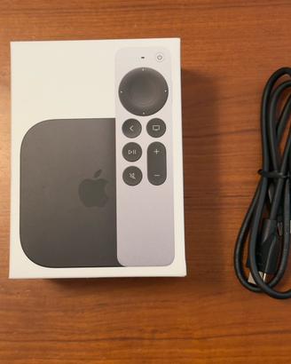 Apple TV 4K 3a Gen. 128GB + cavo HDMI 4K Ethernet