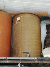 Cisterna contenitore 400 litri  vetroresina.