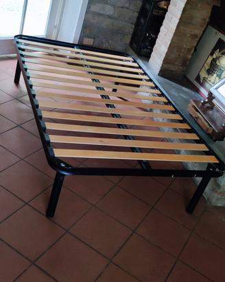 rete a doghe e materasso lastra memory foam pia