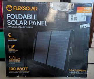 Pannello Solare Portatile FLEXSOLAR 100W C100