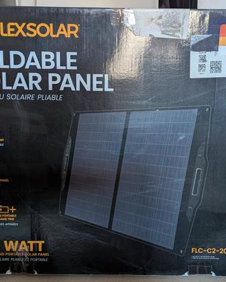 Pannello Solare Portatile FLEXSOLAR 100W C100