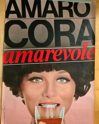 Manifesto vintage Amaro Cora