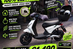 Ciclomotore piaggio P1 cc125 totalmente elettrico