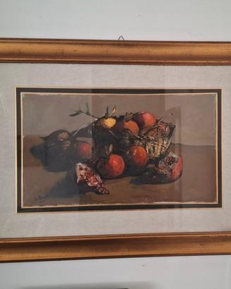 QUADRO OLIO SU TELA, PITTORE " PIERO BERTACCO ".