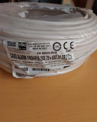 Cavo coassiale 75 ohm cavo antifurto 