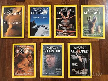 National Geographic - 7 fascicoli 1998 - Inglese