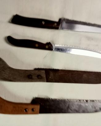 SET QUATTRO COLTELLI VINTAGE DA COLLEZIONE