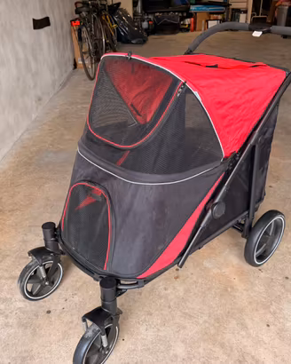 Passeggino per cani taglia medio/grande(fino 30kg)