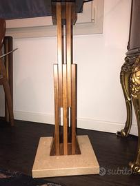 Stand Sonus Faber legno pietra regolabili