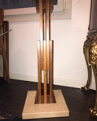 Stand Sonus Faber legno pietra regolabili