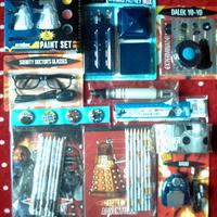 Doctor Who:giochi,cancelleria,fotocamera,ecc,rari