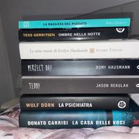 Libri thriller/crime in perfette condizioni