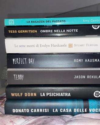 Libri thriller/crime in perfette condizioni