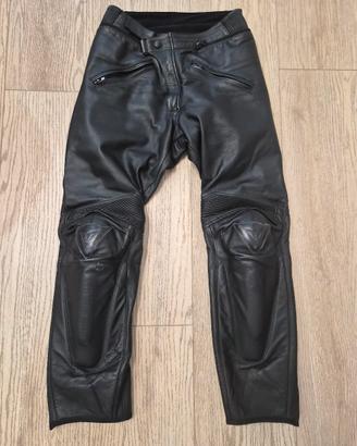 Pantaloni pelle moto Dainese tg.46/48