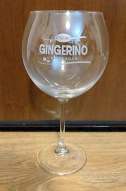 bicchieri aperitivo scritta Gingerino Recoaro