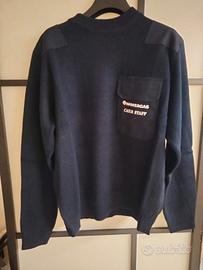 Maglione blu Tg M