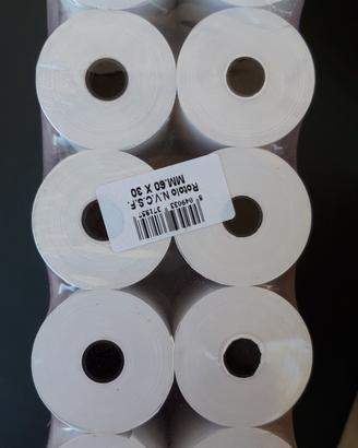 rotoli carta termica per scontrini