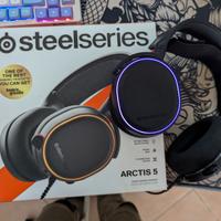 SteelSeries Arctis 5 Cuffie da Gaming