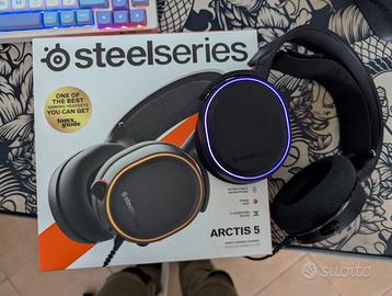 SteelSeries Arctis 5 Cuffie da Gaming