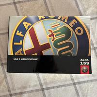 Manuale uso e manutenzione alfa 159